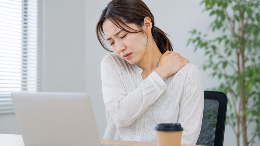 首まわりを押すときの基本と注意点