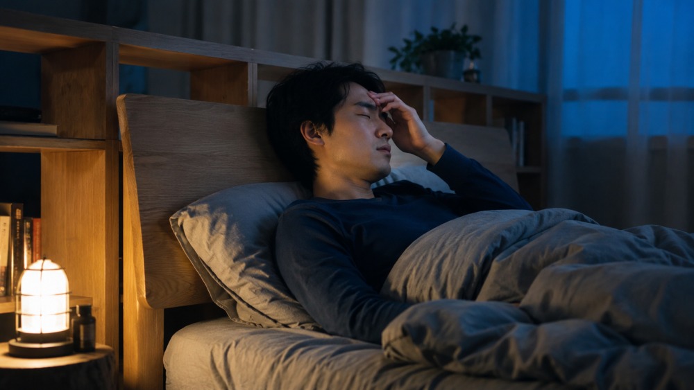 手足が熱くて眠れないと感じるときの見方
